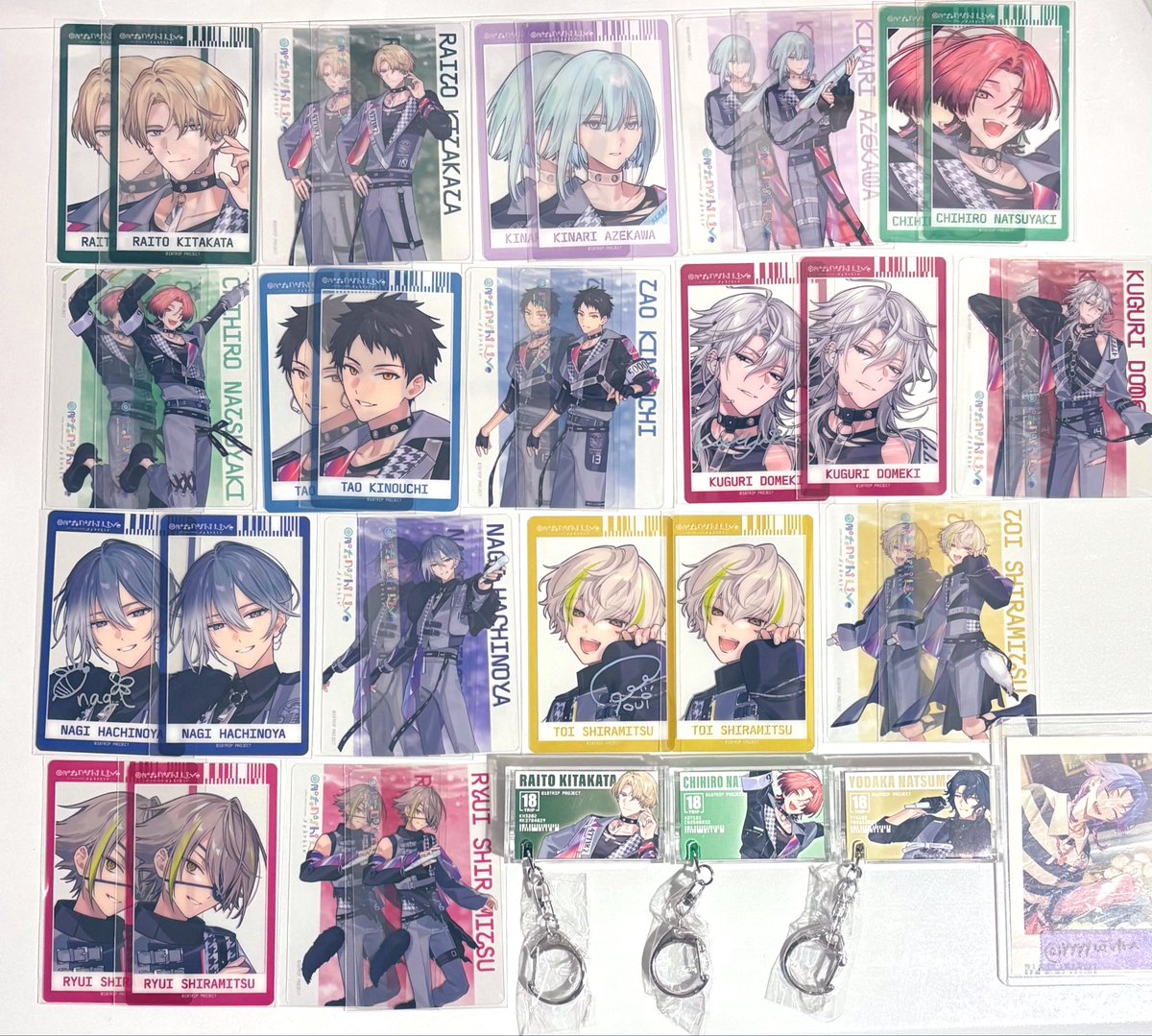 エイトリ 交換 おもライ クリアカード カセットキーホルダー 特典