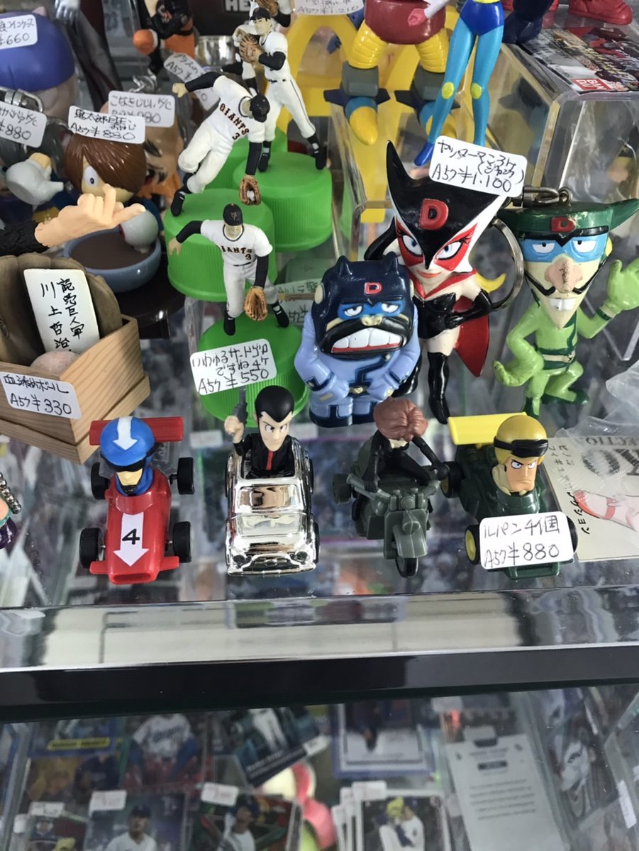 ☆A57ケースに入荷しました！！ 長嶋茂雄 ボトルキャップフィギュア