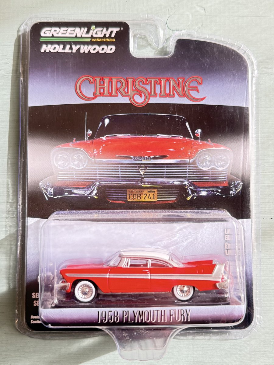 GreenLight 1958 Plymouth Fury / Christine (1983) #Plymouth #Fury