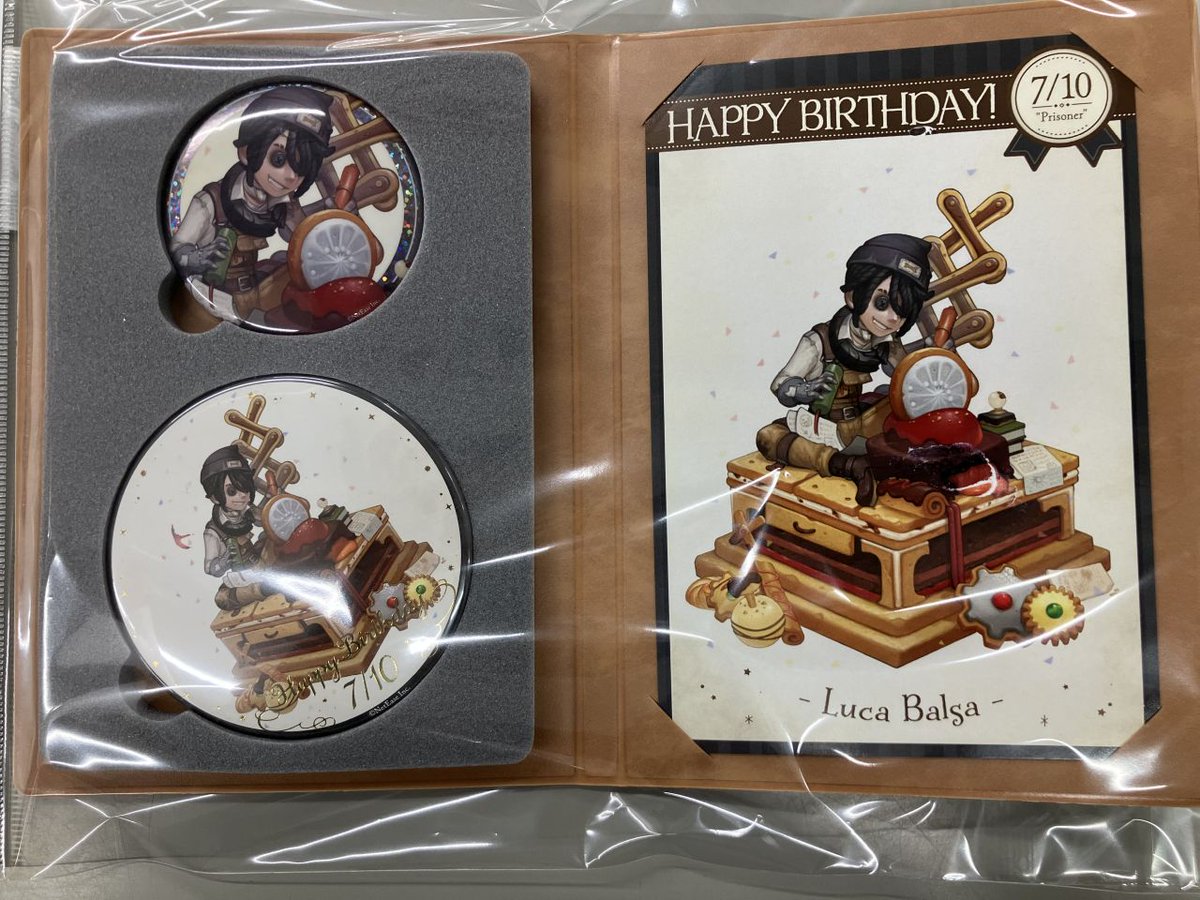 入荷情報】#第五人格 バースデーセットの囚人が 入荷しました