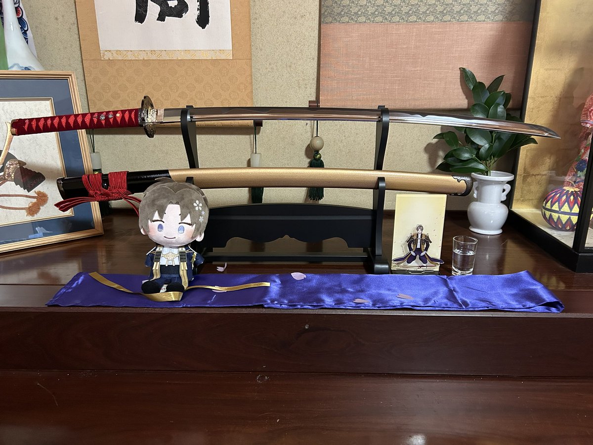 むしゃ処様（@shisouan ）から へし切長谷部がとどきました