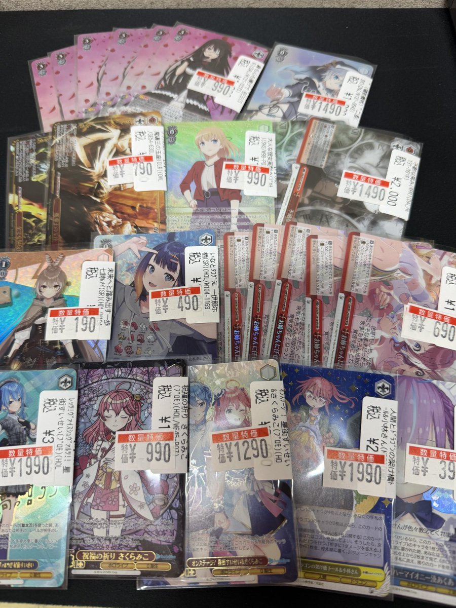 ヴァイスシュヴァルツ ホイル特価 補充してます #ws2tcg