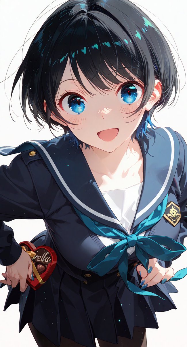 おまけ🐈‍⬛② るかちゃん💙 よ〜し…行くぞ〰️更科っ💕