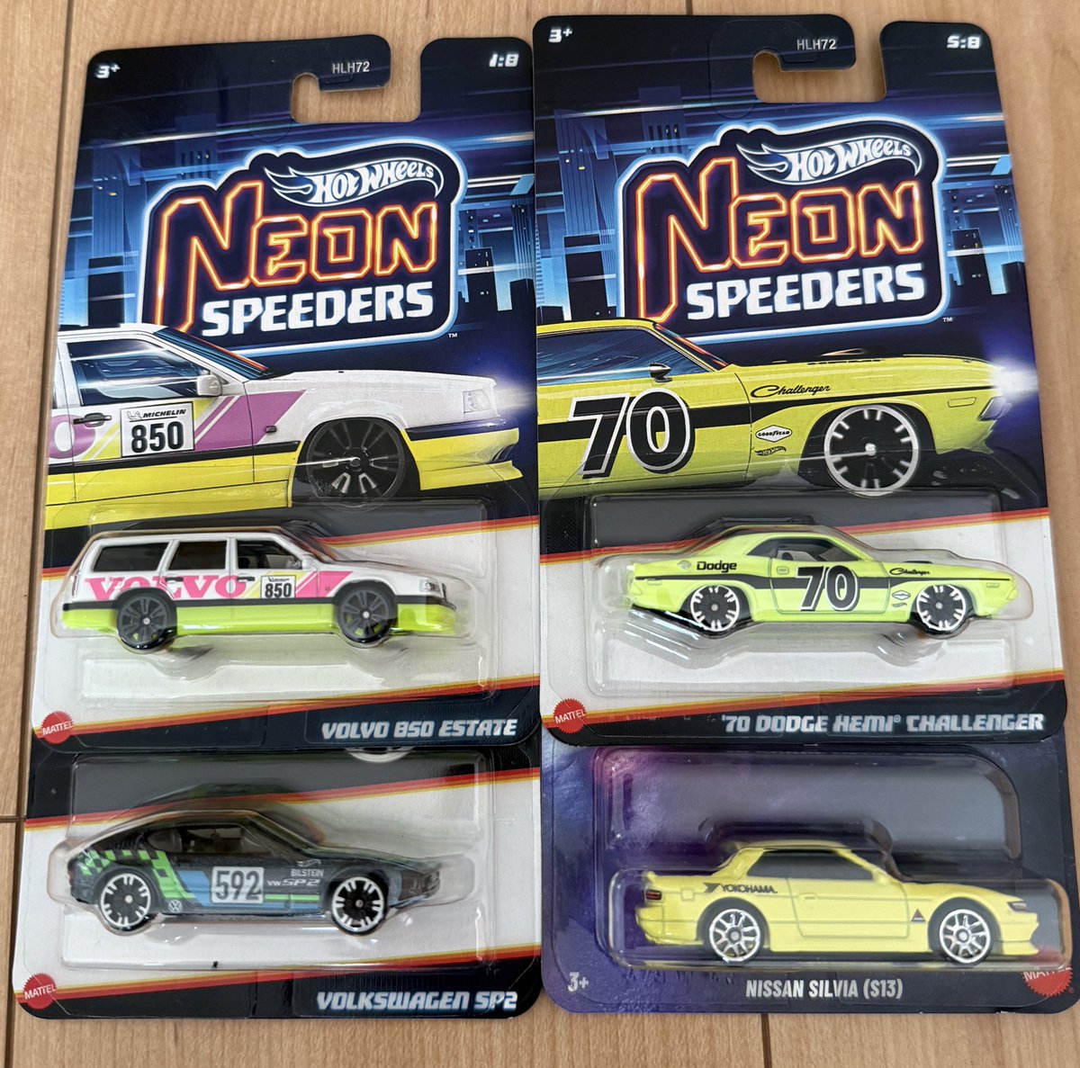 今日の購入品🚗 厳選してこの4台 もっといろいろ欲しいけど、全部買っ