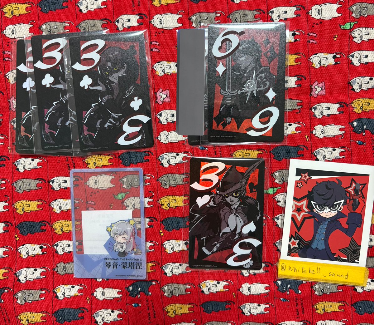 譲渡 交換】 ペルソナ5:The Phantom X P5X 大陸版公式グッズ 大富豪
