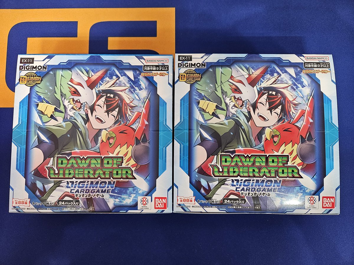 品切れておりました｢デジモンカードゲーム DAWN OF LIBERATOR｣僅かです