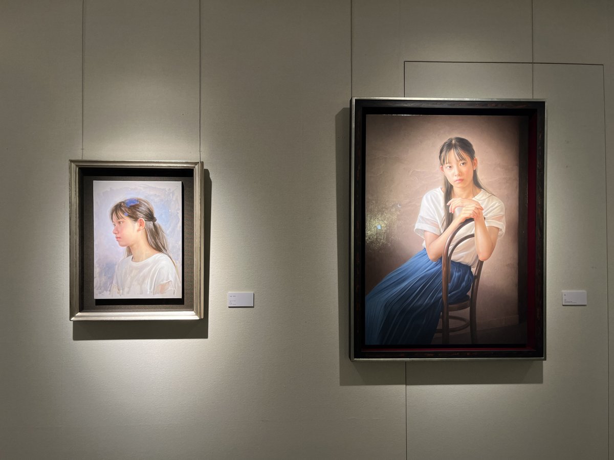 塩谷亮 刻を描くリアリズム」を千駄ヶ谷の佐藤美術館で見た。初の大