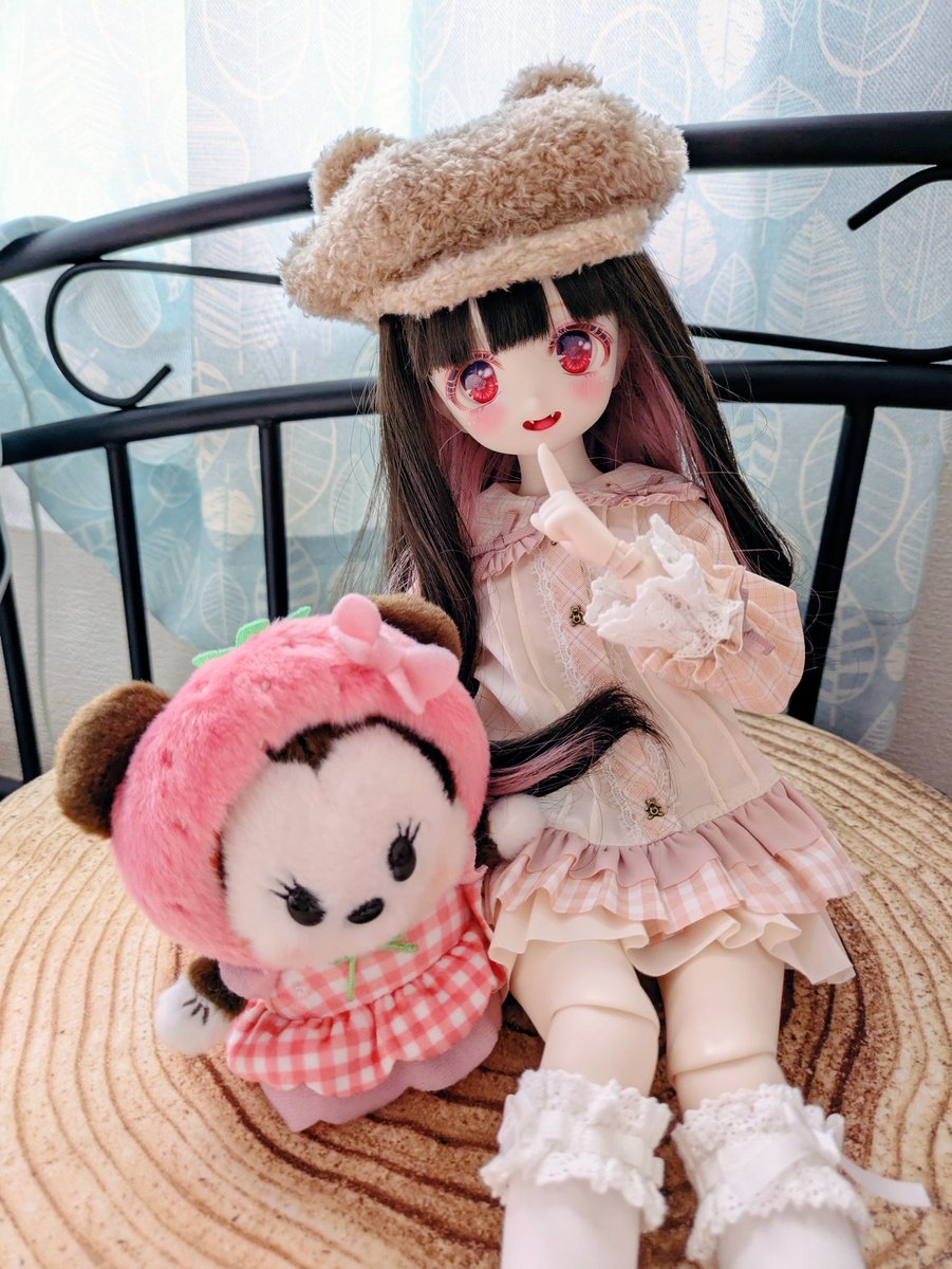 いちごfruit🍓 #あかりっこ #夢ふわ #MDDはいいぞ #ドールとぬいぐるみ