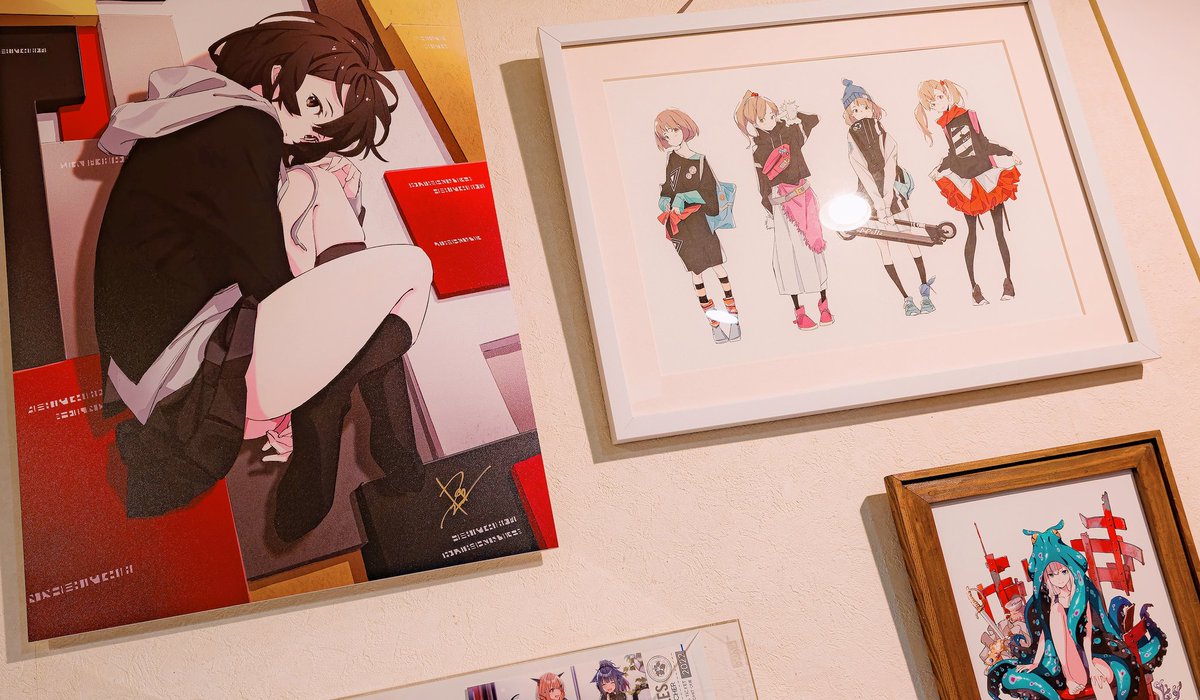 popman3580さんの個展( #CITRUS2 )で買った複製原画が着弾。今回アルミ