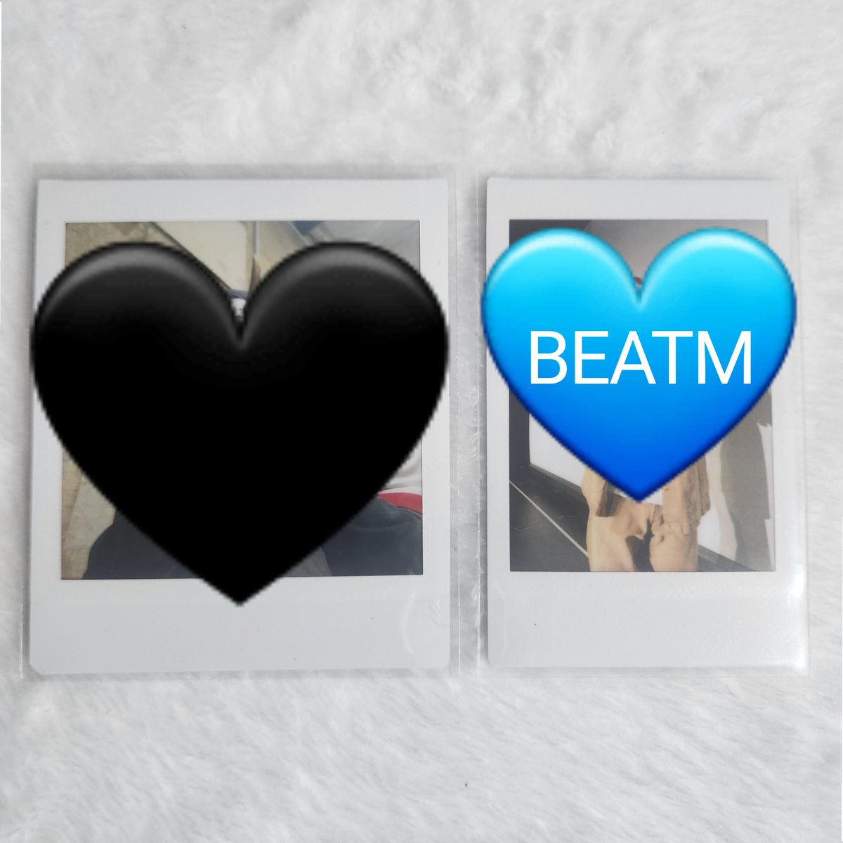 交換】 O-MENZ オーメンズ チェキ 譲▷🖤(スクエア)💙 求▷💜(なんでも