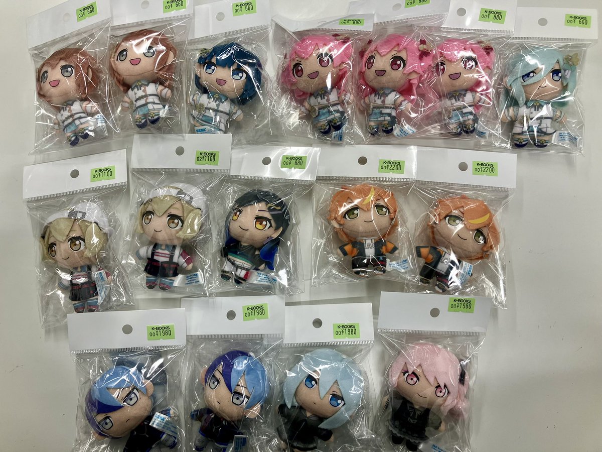 入荷情報】 プロジェクトセカイ セガラッキーくじ ぷちぬいマスコット