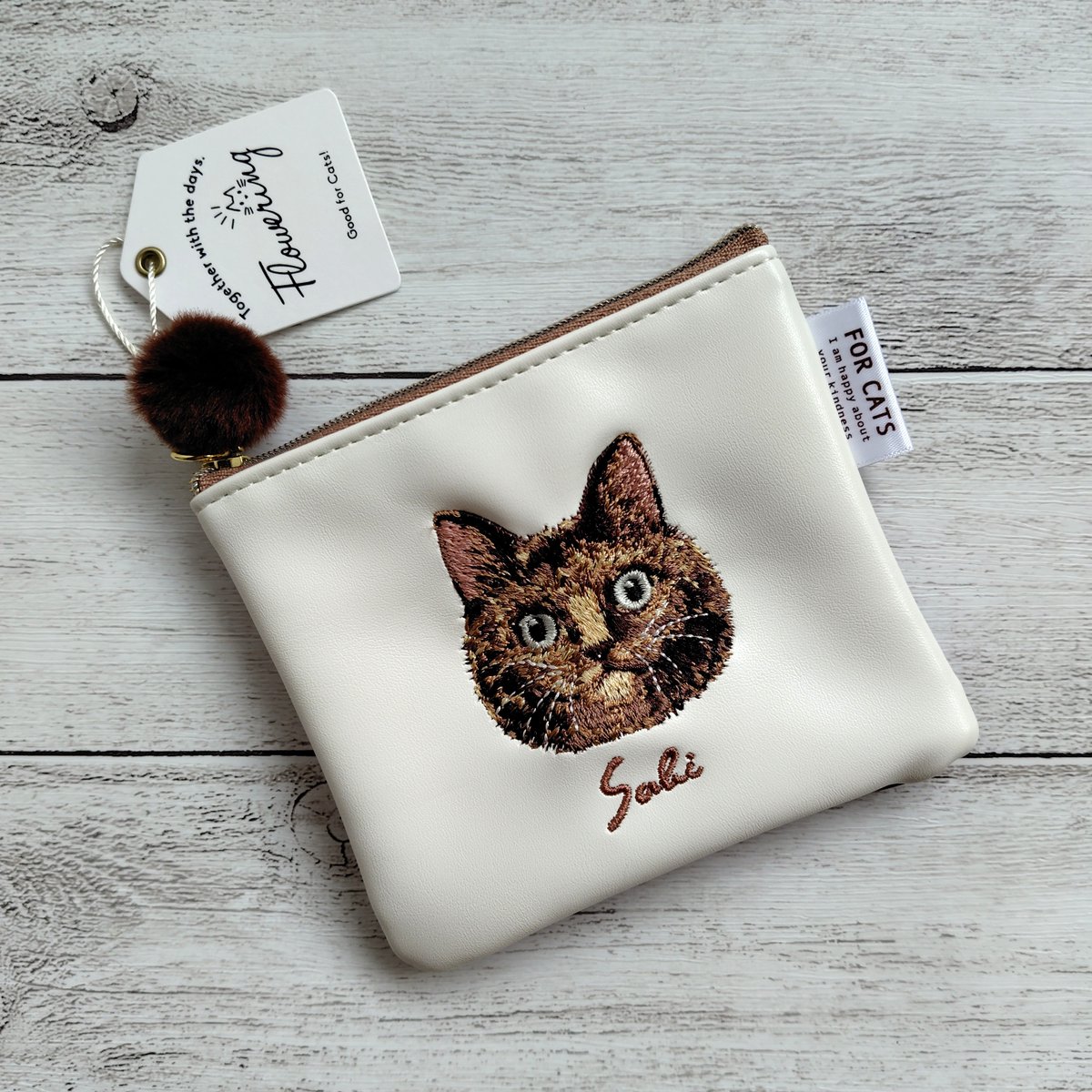 ミニフラットポーチ♥オーダー受け付け専用ページ♥可愛いNEKO♥ハンドメイド♥