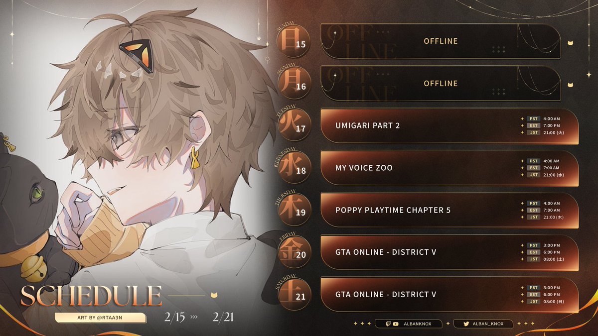 Alban Knox 🎭🕒 NIJISANJI EN (@alban_knox) / Highlights / X