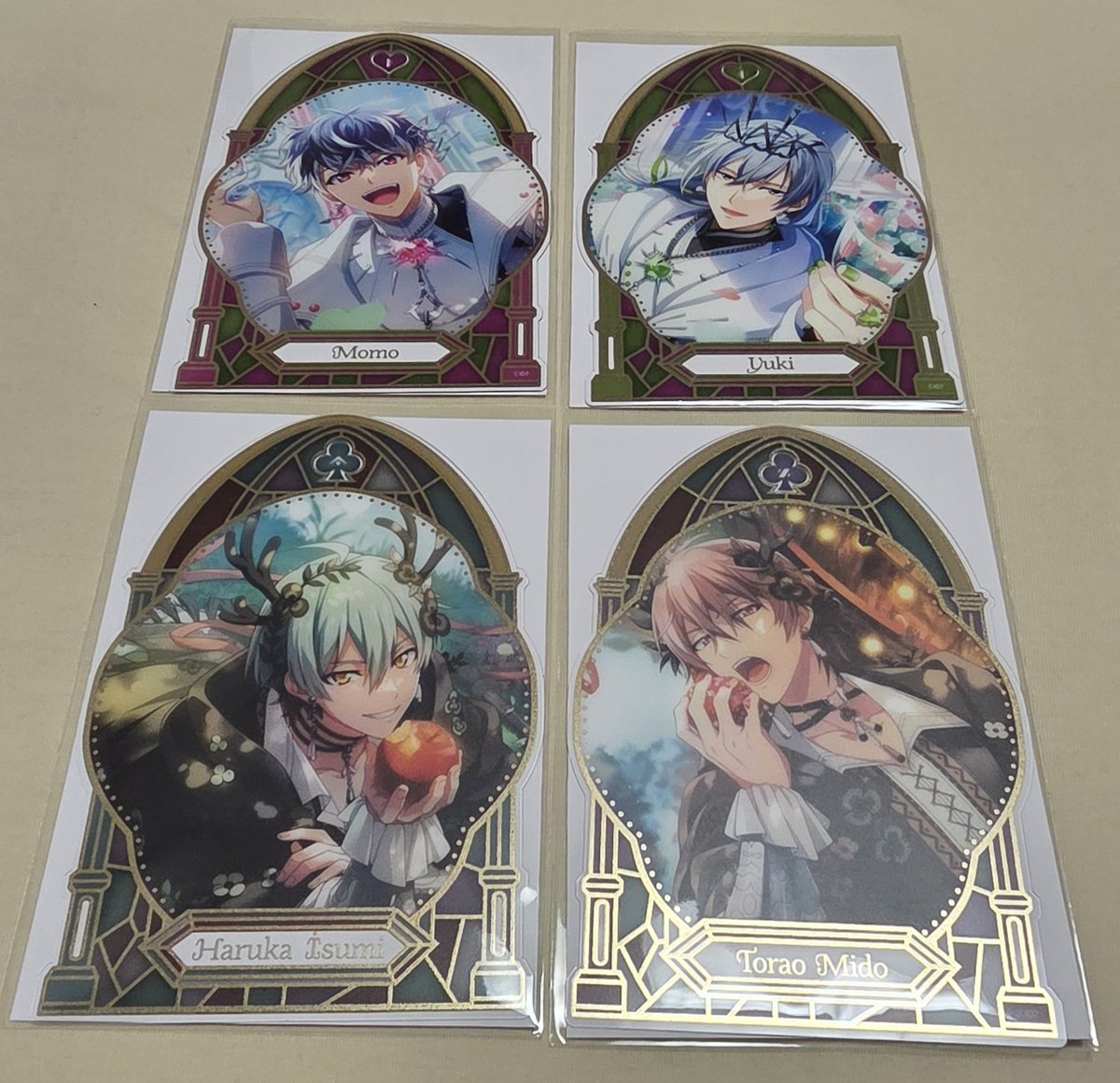 アイナナ アイドリッシュセブン クリアビジュアルコレクション カード