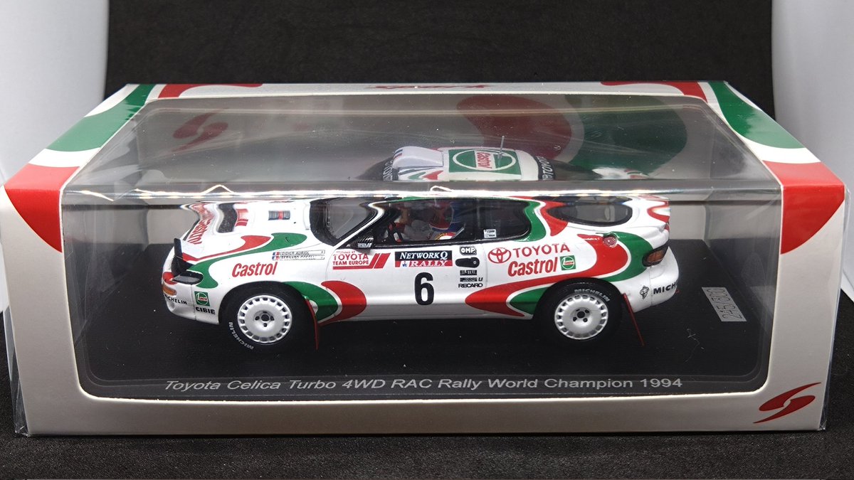 スパーク 1/43 トヨタ セリカ ターボ4WD (ST185 GT-FOUR) No, 6