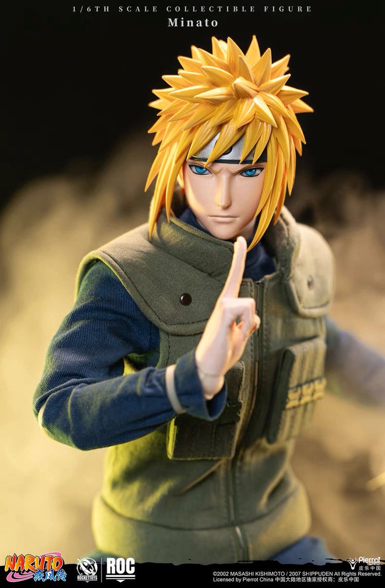 予約商品 locket toys NARUTO ミナト 1/6スケール 高さ約30cm