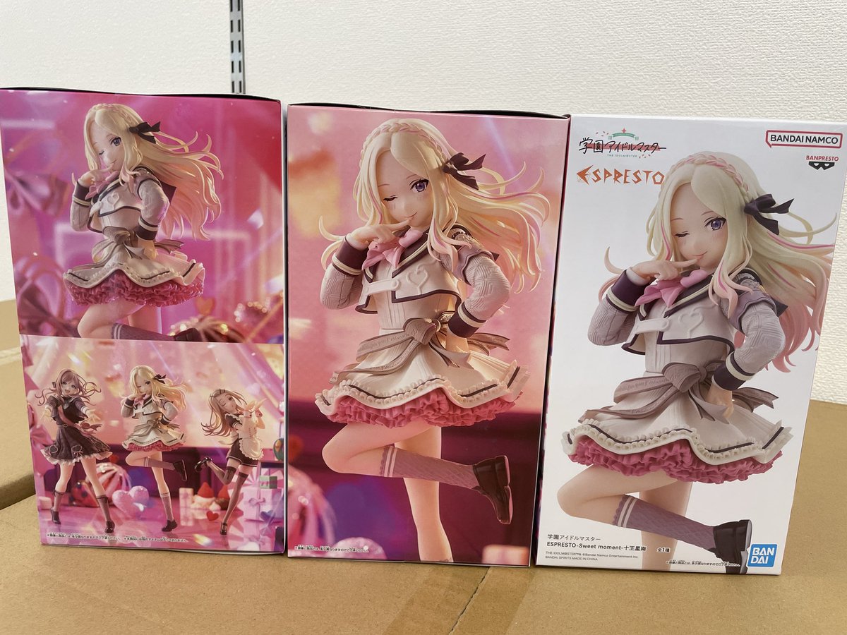 新景品入荷情報🎀 学園アイドルマスター ESPRESTO -Sweet moment- 十