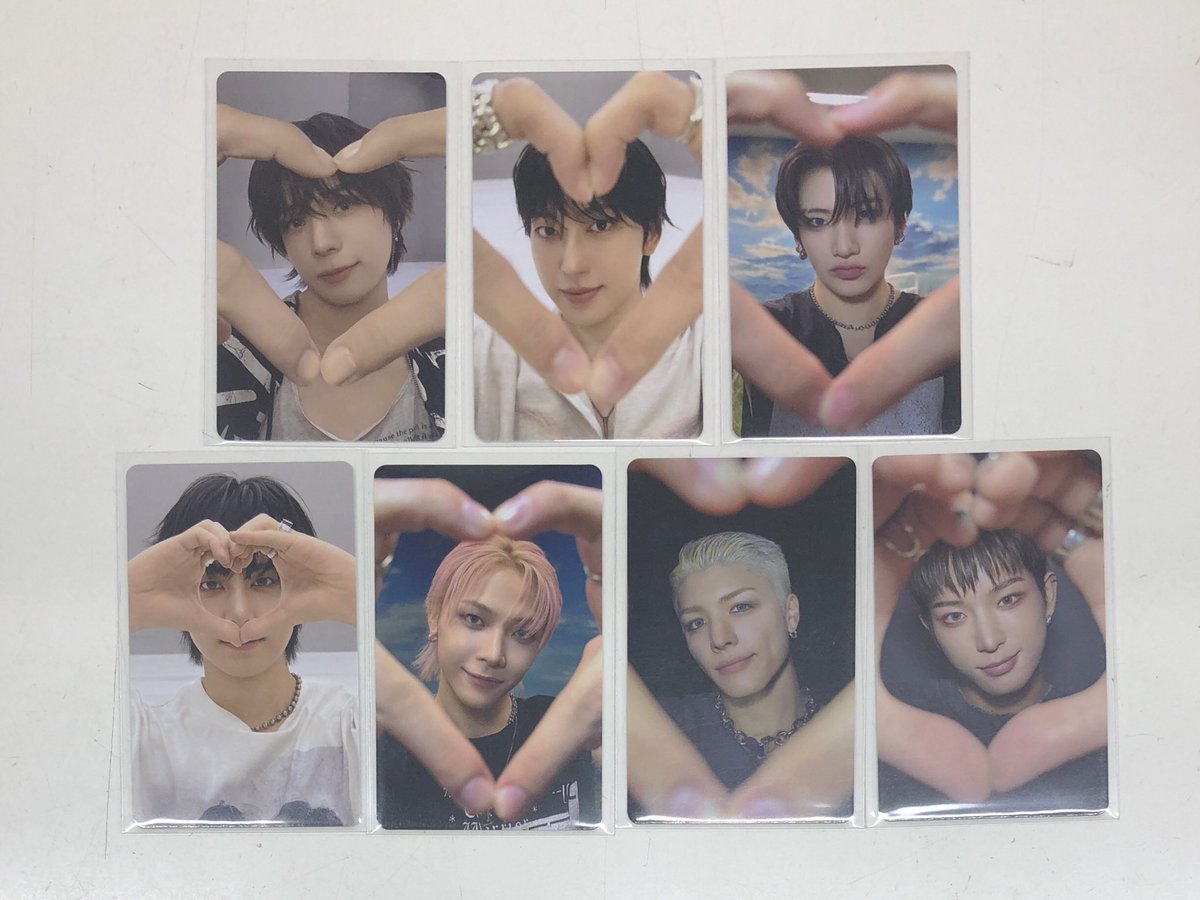 🤍 #andTEAM &TEAM 🪽 エンチ Back to Life ミニペンミ ハートトレカが