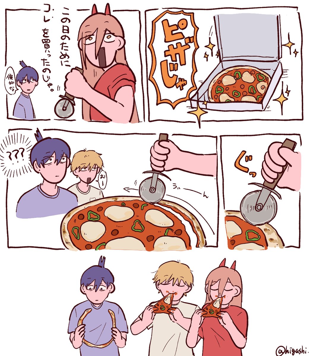 Post by higashi. on X: ピザ