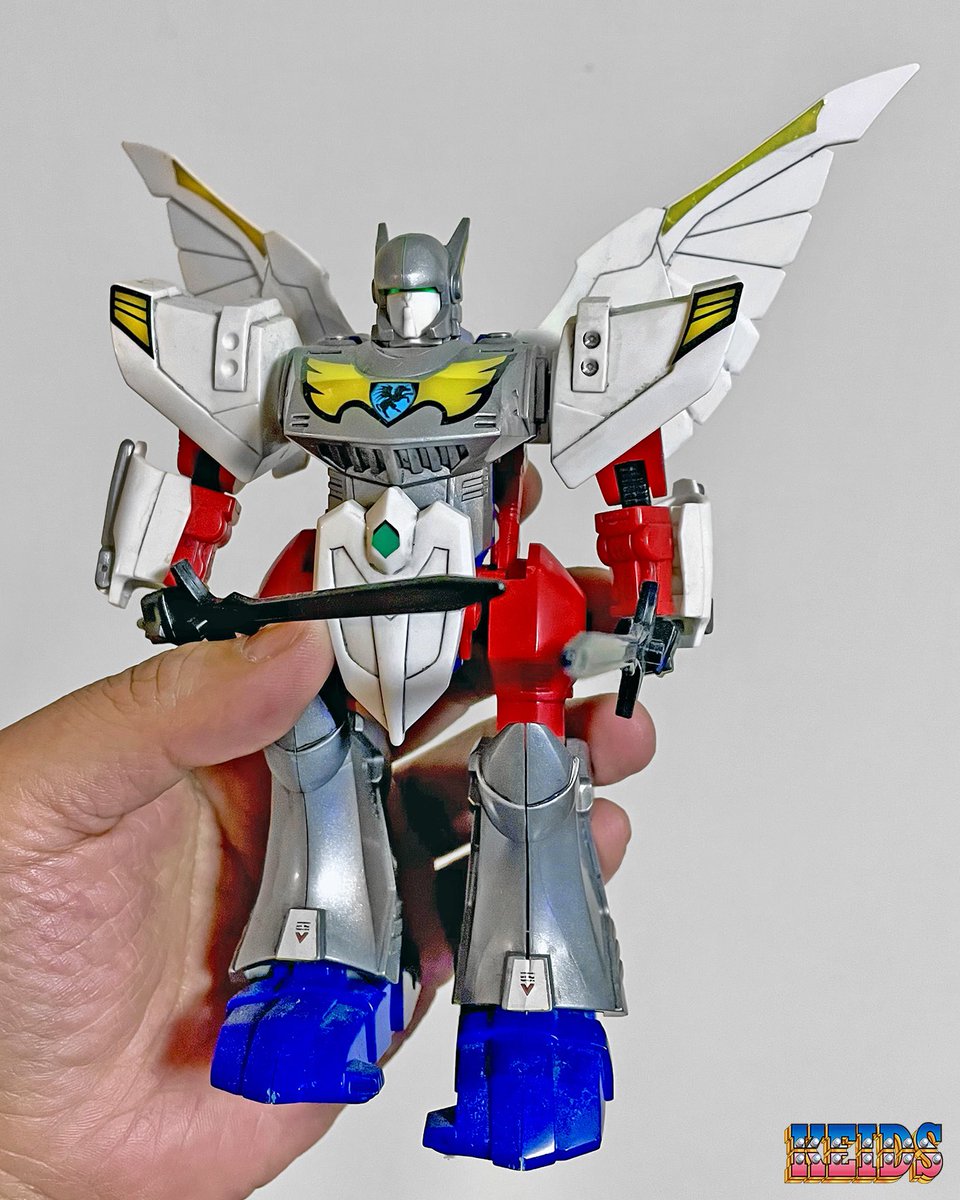 発掘された謎のメカ】 という好奇心をくすぐる説明のソルセイバー 同時