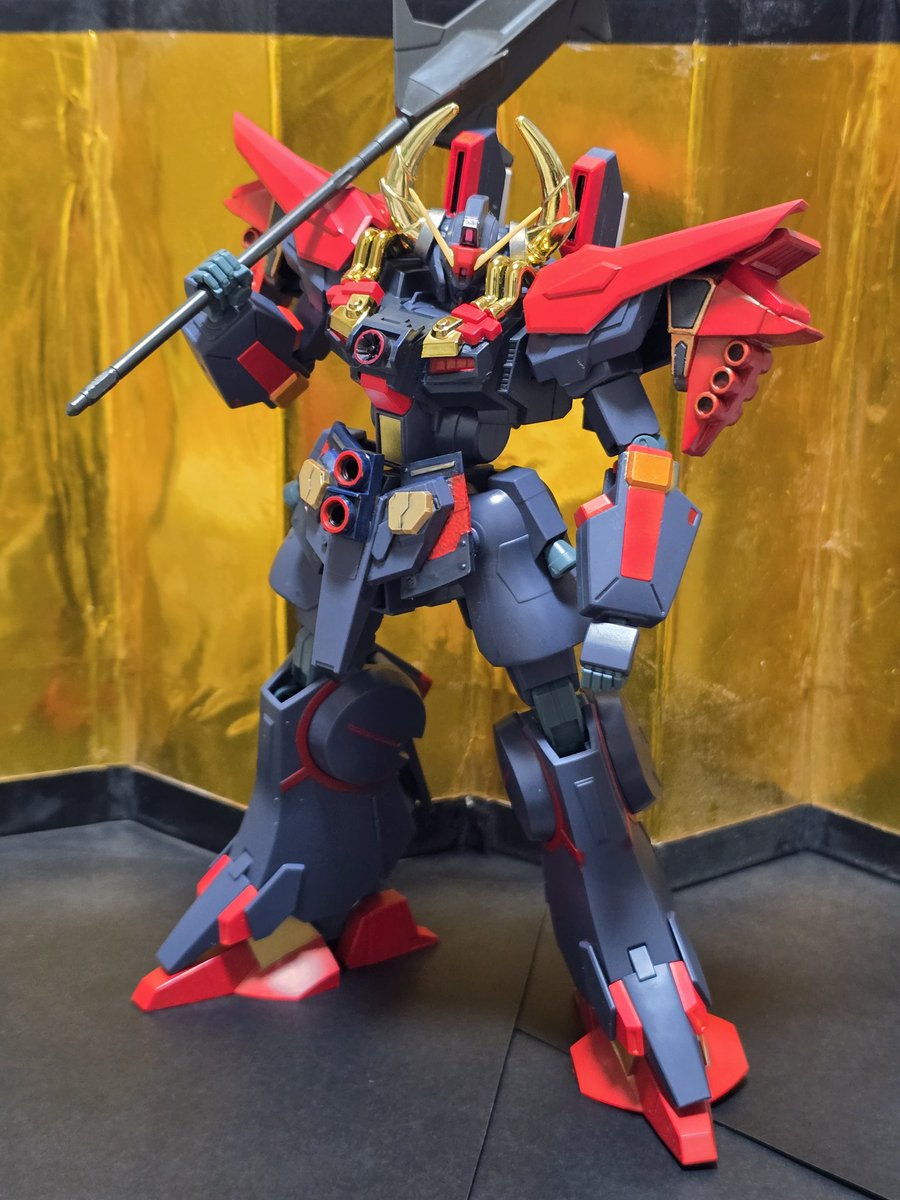 武者サイコガンダム 個人的にはかなりの力作 数多のジャンクパーツを