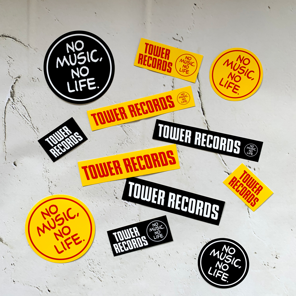タワレコ ステッカーセットで タワレコ仕様にカスタマイズ