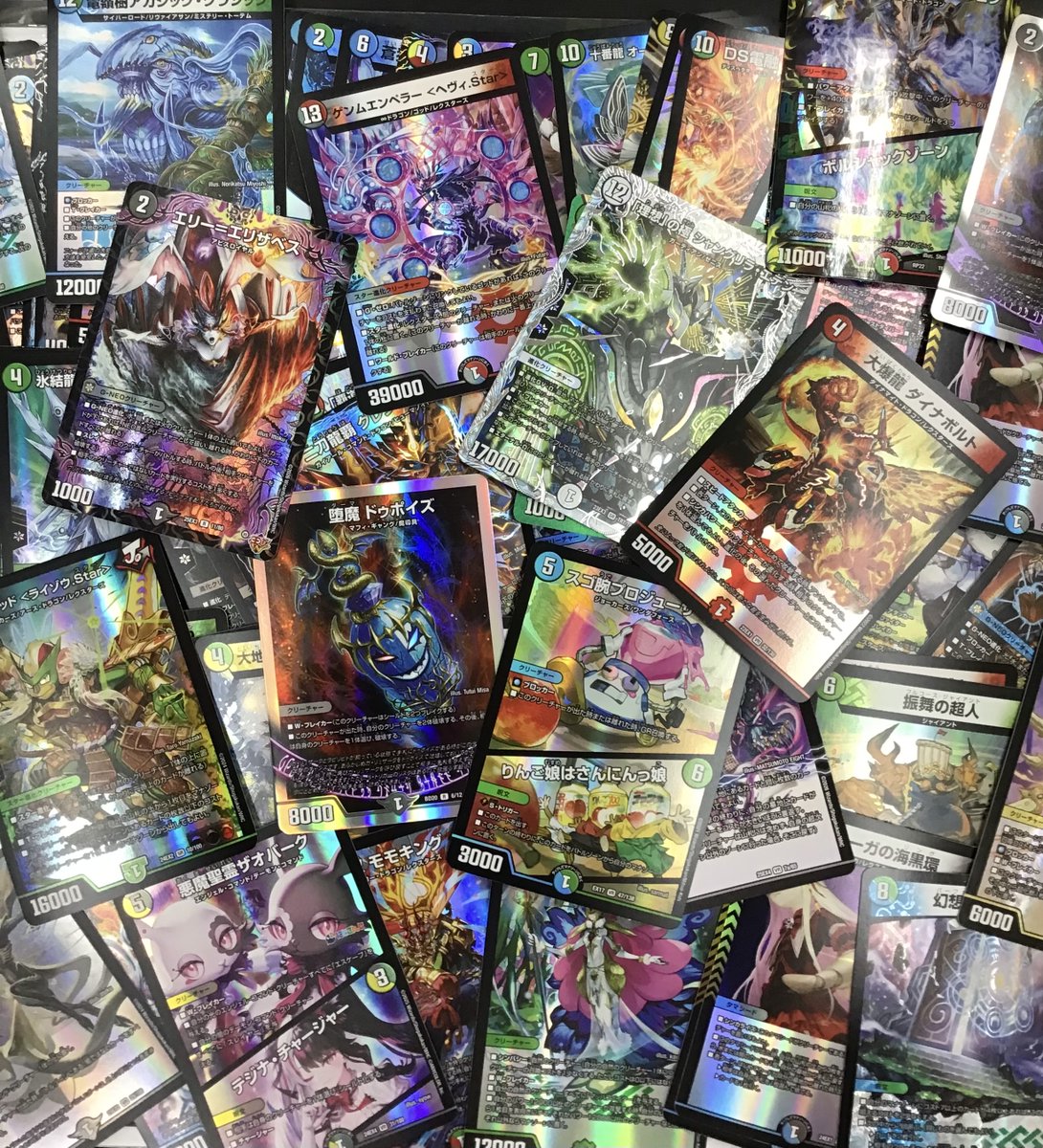 デュエマ】 1⃣0⃣円ストレージ 補充しました😆 レアカード入ってます