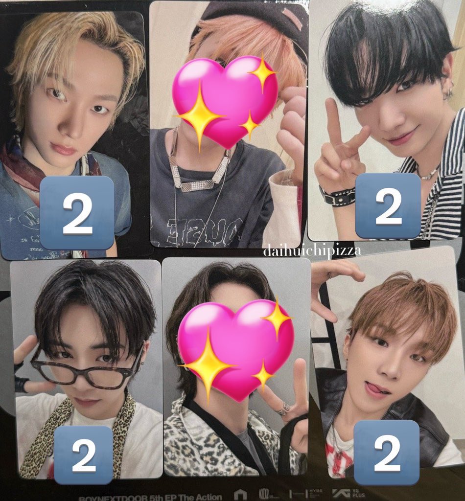 BOYNEXTDOOR ボネクド 共同購入 THE ACTION トレカ 中華 中国 買取