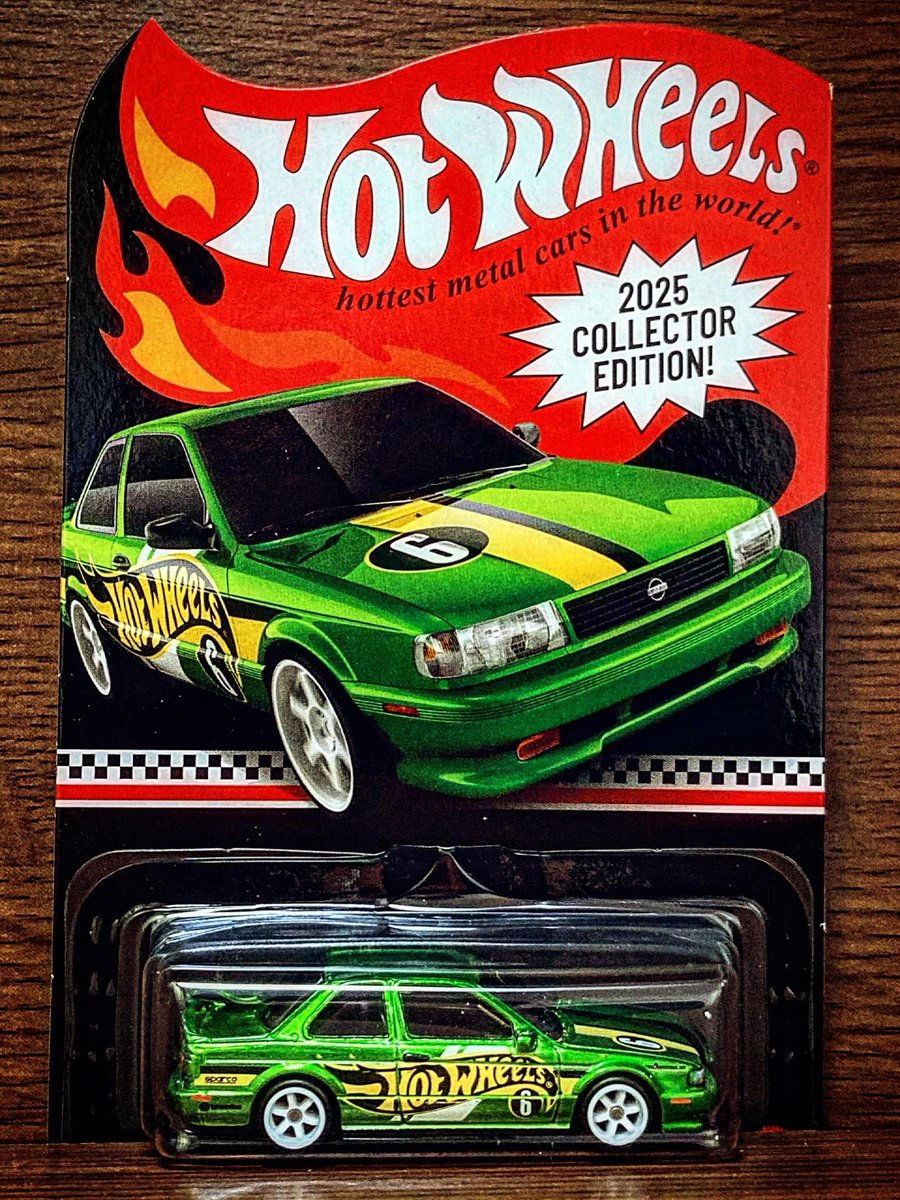 ホットウィール '91 NISSAN SENTRA SE-R 昨年の🐧系列店限定