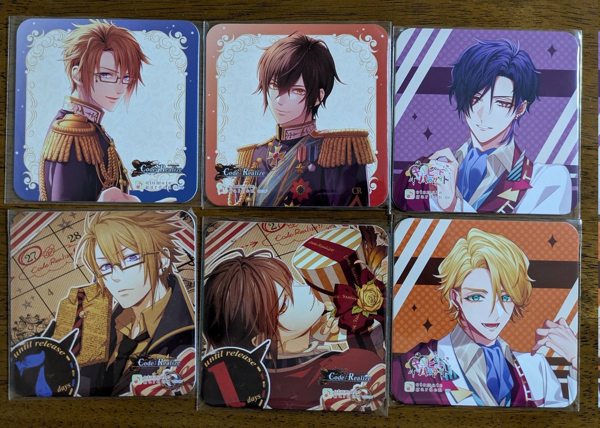 交換】オトメイトガーデン オトガ コースター ミストニア コドリア