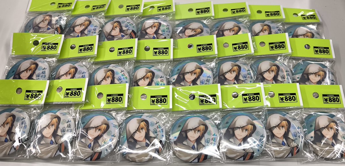 入荷情報】 刀剣乱舞 とうらぶ 星河動漫 中国限定 通常絵 缶バッジ