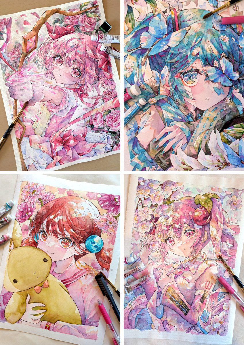 三連休はフォロワーが増えるらしい #絵柄が好みって人にフォローされ