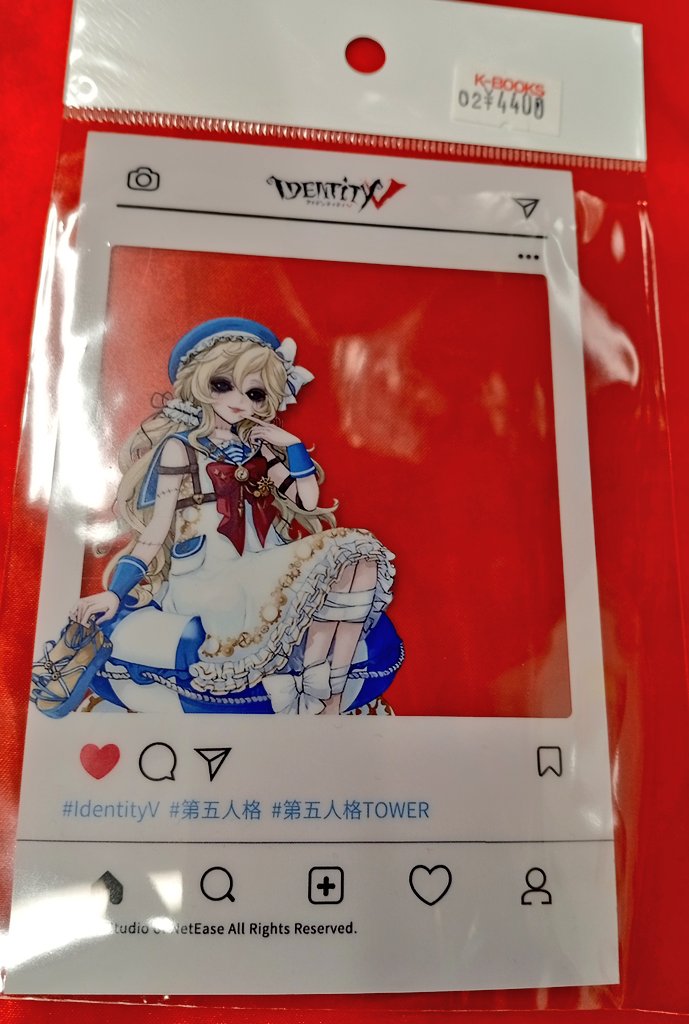 入荷情報】 第五人格 IdentityV 東京タワーコラボ SNS風クリアカード
