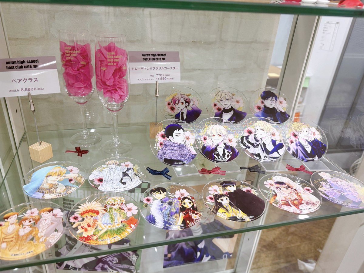 🐻✦🐰·············· #桜蘭高校ホスト部 コラボレーションカフェ