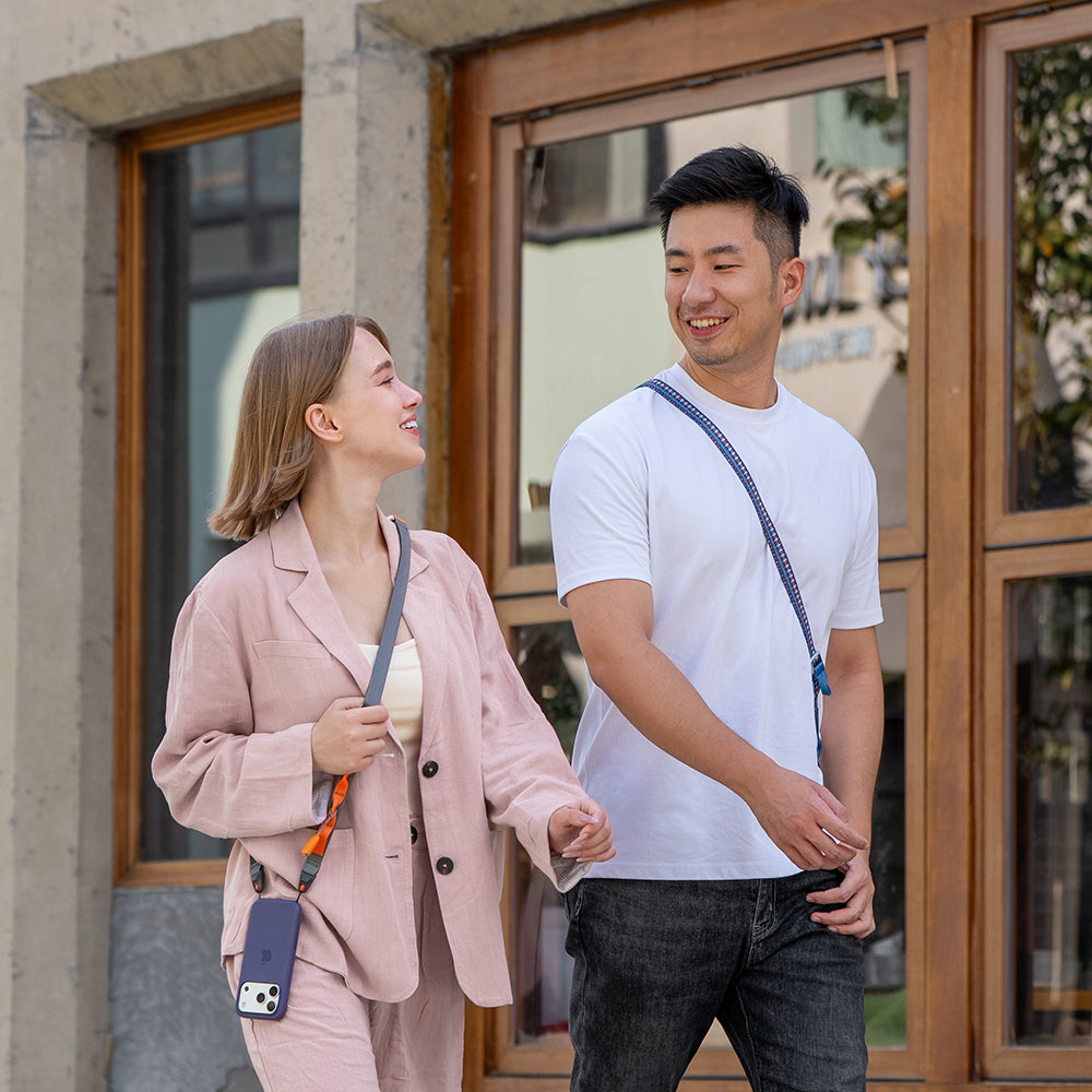 LinkGo スマートフォン ストラップ デュアルマウント版 (ミスティ