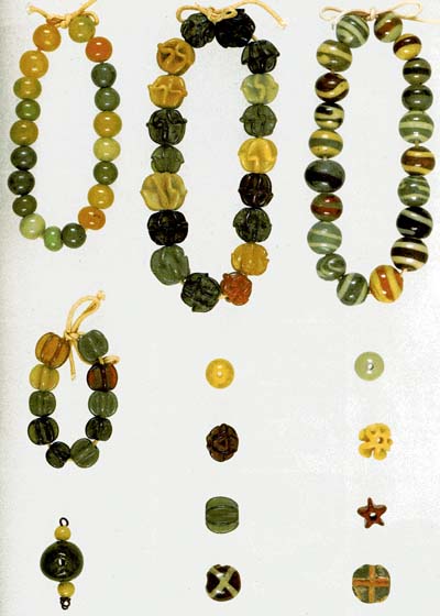 日本古代のとんぼ玉 : 「やきもの」