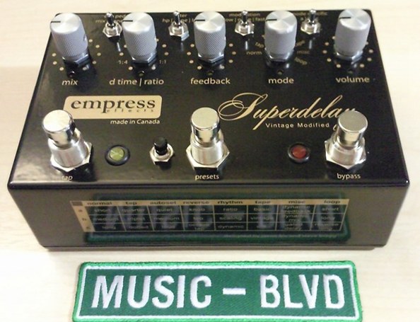 Empress Vintage Modified Superdelay - Music Boulevard บริษัท