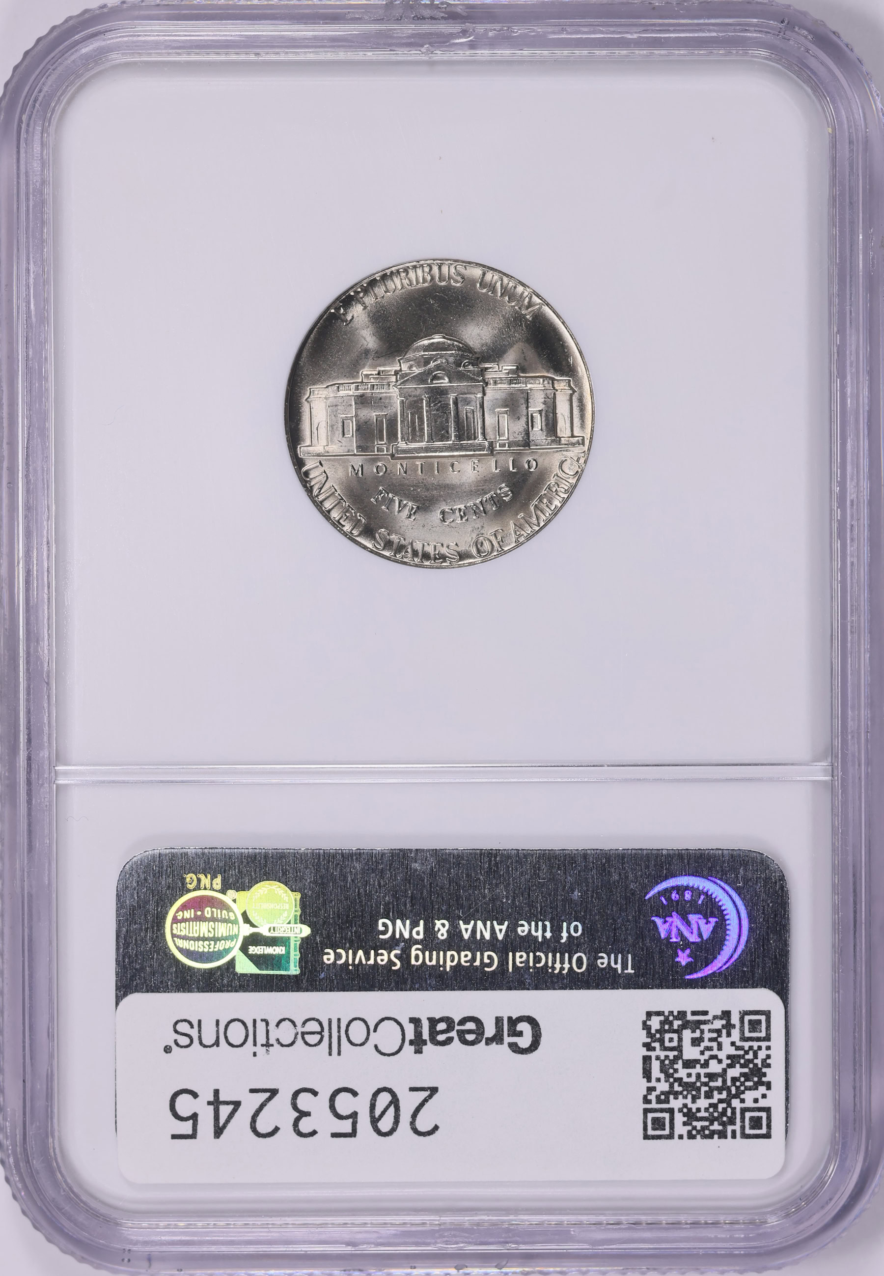 1976-D Jefferson Nickel NGC MS-66 5FS (Item 2053245