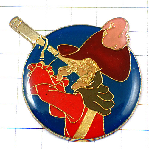 ピンバッジ・ピーターパン海賊フック船長ディズニー望遠鏡 DISNEY