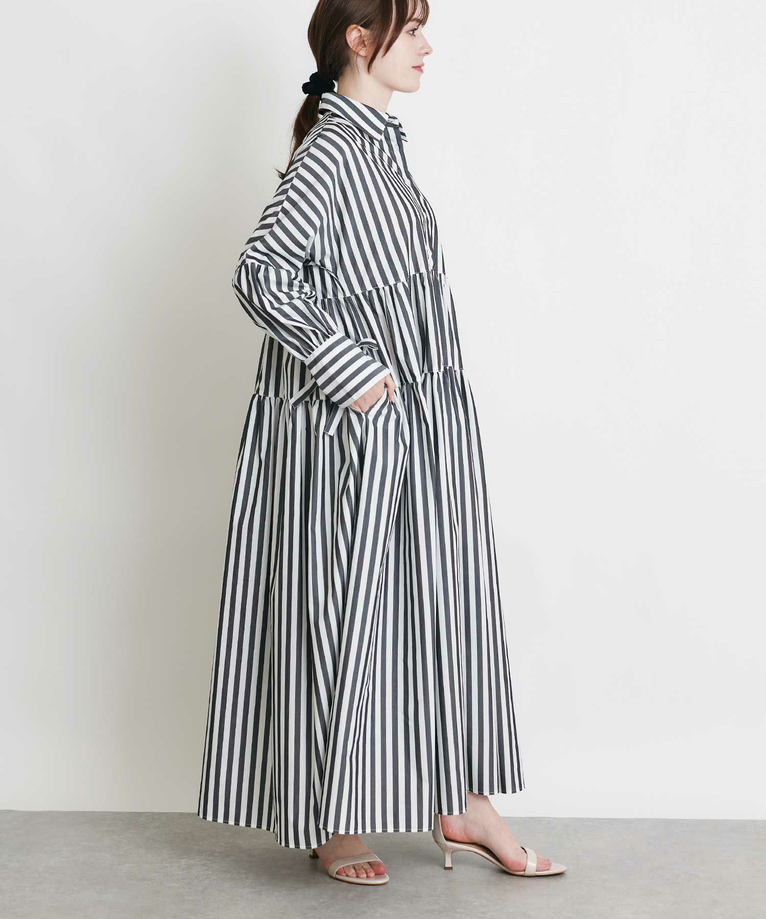 ストライプティアードワンピース | PICCIN (ピッチン) 公式通販