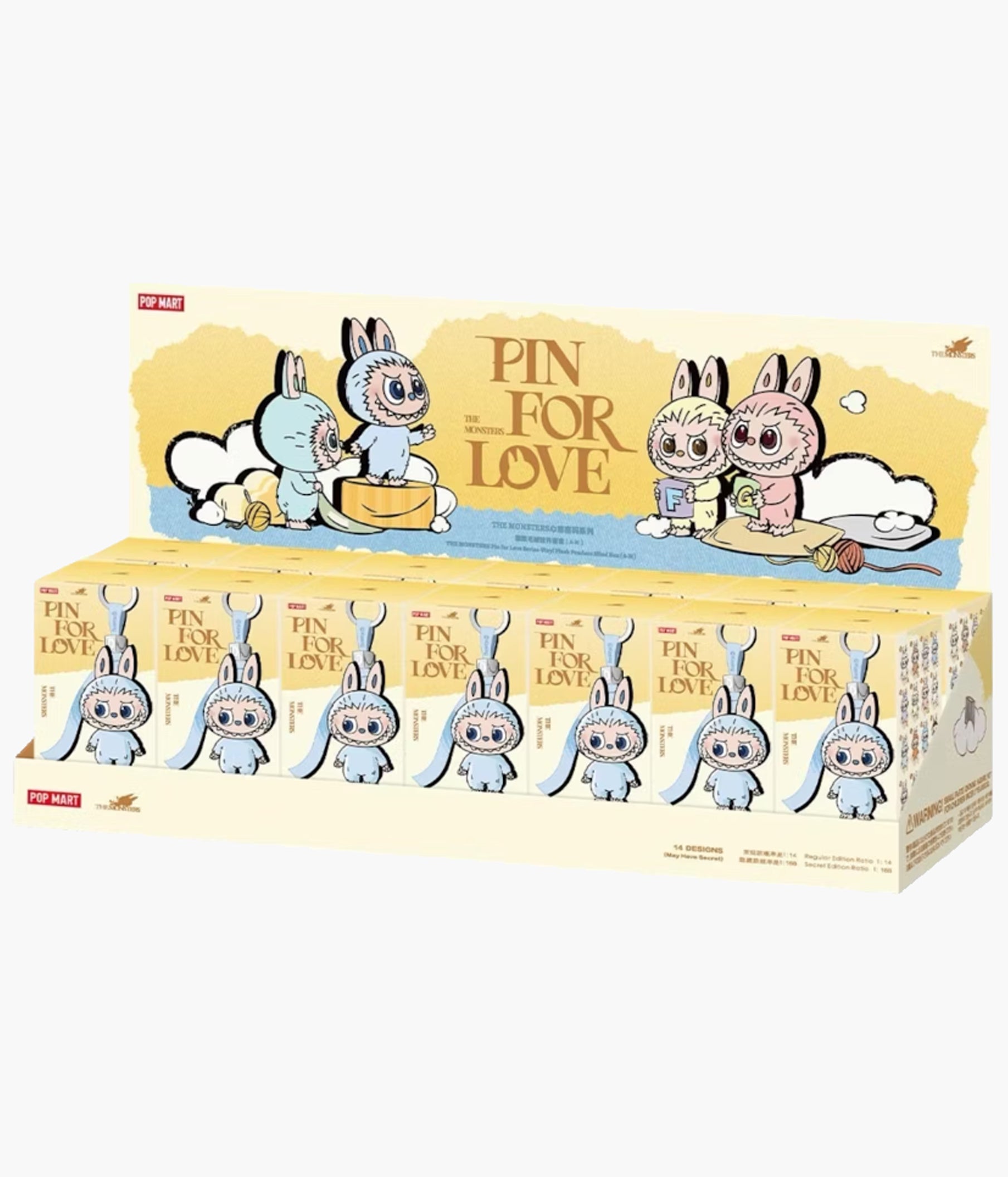 The Monsters - Pin For Love - Vinyl Plush Pendant (A-M) – Pickaparty