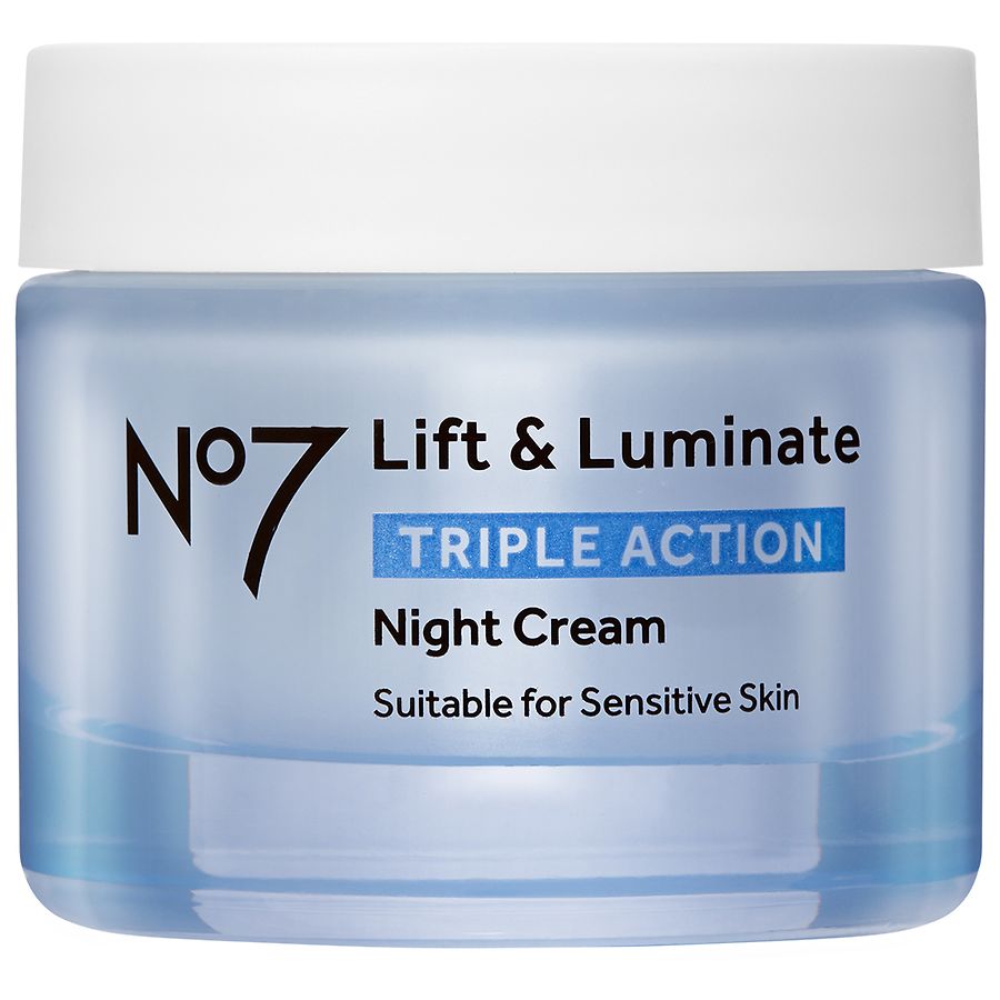 No7 Lift & Luminate Triple Action Night Cream | Walgreens
