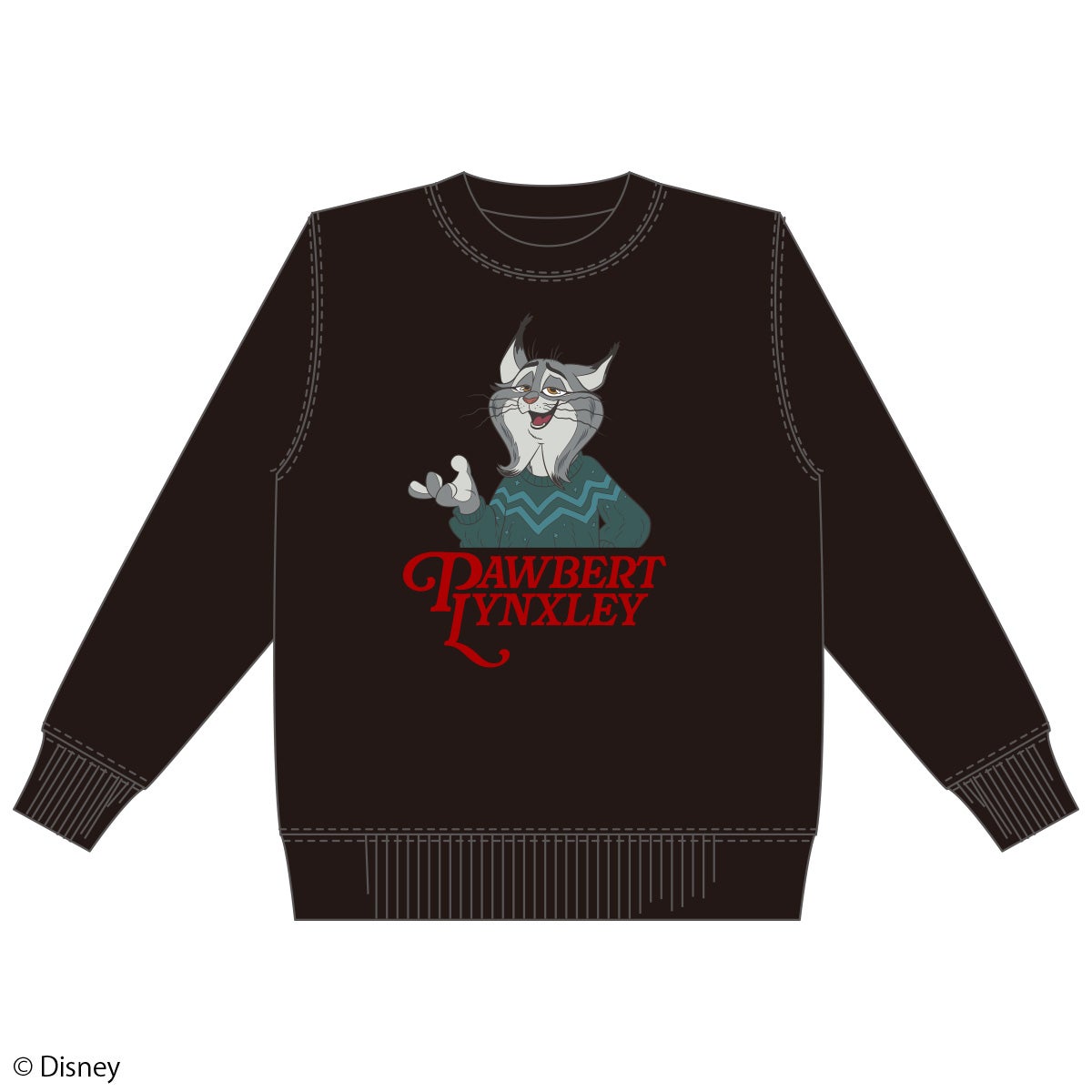 Disney】ズートピア2/パウバート/トレーナー(PONEYCOMB TOKYO