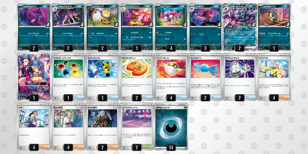 スターターセットex1000円改造 「マリィのモルペコ＆オーロンゲex」編