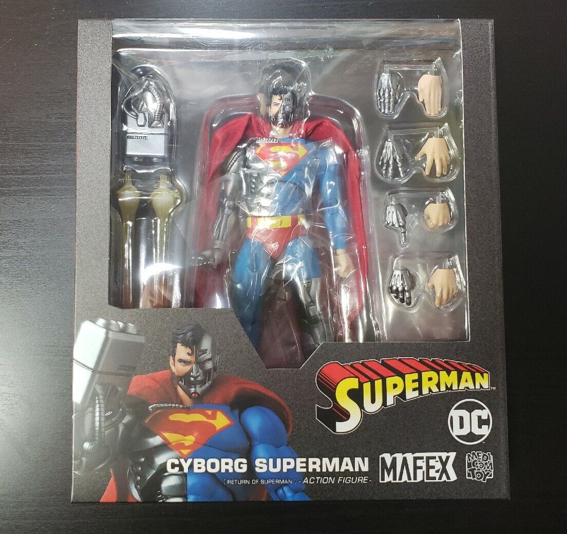 MAFEX No.164 CYBORG SUPERMAN (RETURN OF SUPERMAN) ACTION FIGURE