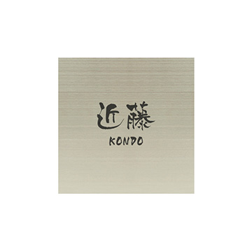 シンプル表札 150×150mm ステンレス表札 - 表札のオーダー作成が最大20