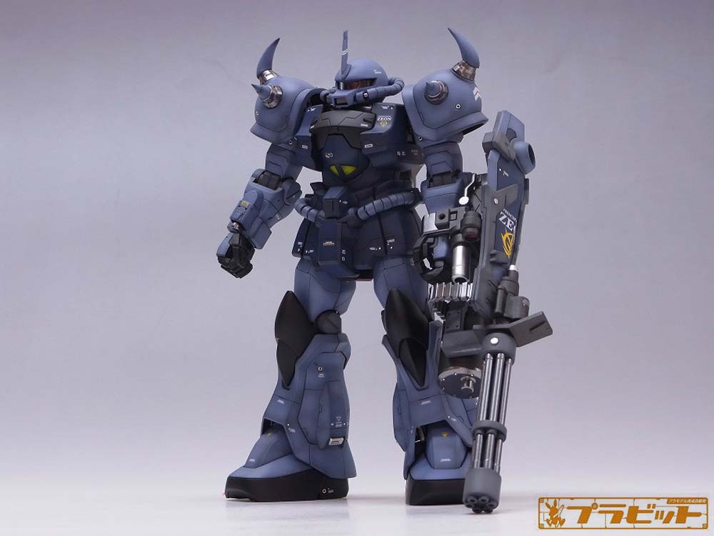 製作代行紹介「バンダイ MG 1/100 MS-07B-3 グフカスタム」ガンプラ全