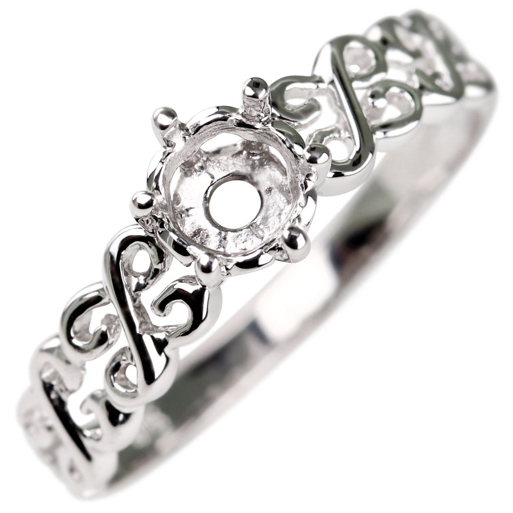 空枠 セミオーダー リング リフォーム 指輪 枠 5mm アンティーク