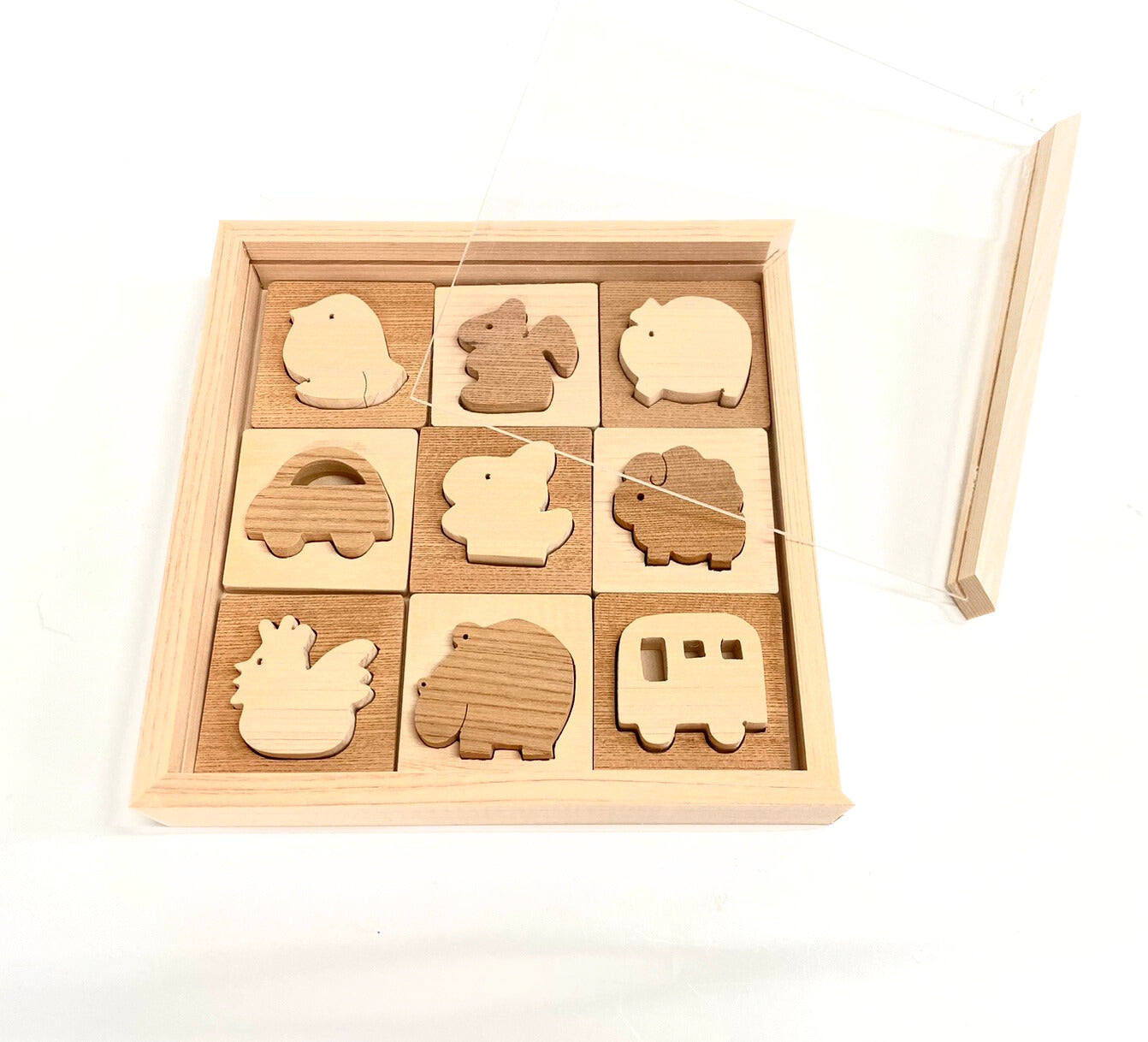 ISIKYU 積み木 パズル (9ピース) – プラスエフ