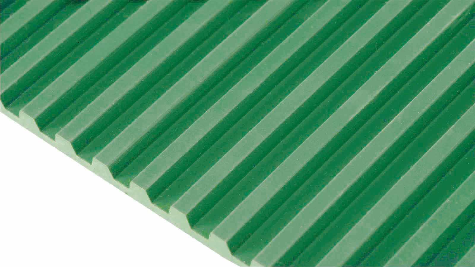 山崎産業株式会社｜ゴム筋入長マット 1mX20m 4mm厚 グリーン